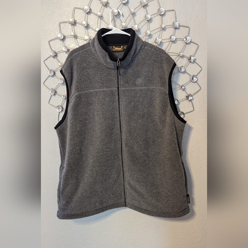 Timberland Men's Fleece Zip-Up Vest Size XXL